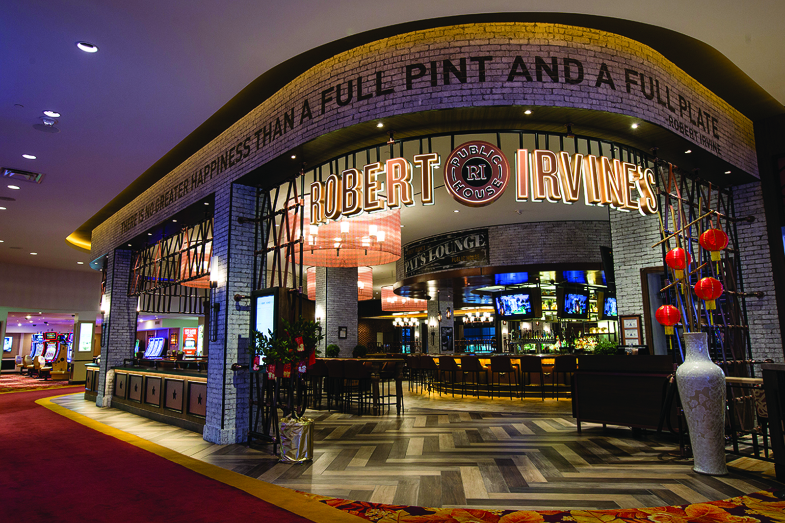 Robert Irvine's Public House  menu, happy hour, summer cookout, and hours.  Located in Tropicana Las Vegas, NV.